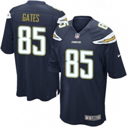 Los Angeles Chargers 85 Antonio Gates Game Navy Blue Team Color NFL Jersey