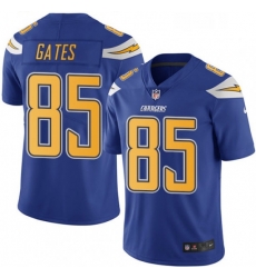 Los Angeles Chargers 85 Antonio Gates Limited Electric Blue Rush Vapor Untouchable NFL Jersey