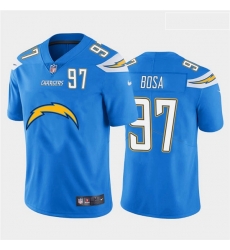 Los Angeles Chargers 97 Joey Bosa Blue Team Big Logo Number Vapor Untouchable Limited Jersey