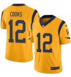 Los Angeles Rams 12 Brandin Cooks Limited Gold Rush Vapor Untouchable NFL Jersey