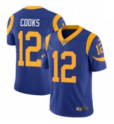 Los Angeles Rams 12 Brandin Cooks Royal Blue Alternate Vapor Untouchable Limited Player NFL Jersey