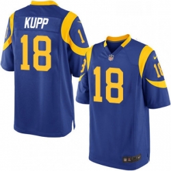 Los Angeles Rams 18 Cooper Kupp Game Royal Blue Alternate NFL Jersey