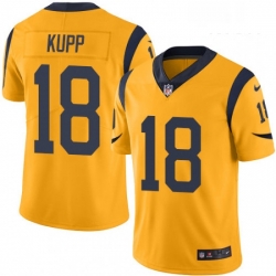 Los Angeles Rams 18 Cooper Kupp Limited Gold Rush Vapor Untouchable NFL Jersey