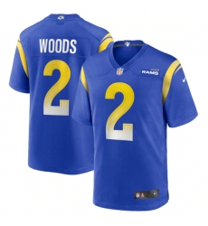 Los Angeles Rams 2 Robert Woods Royal 2021 Vapor Untouchable Limited Jersey