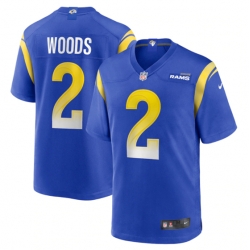 Los Angeles Rams 2 Robert Woods Royal 2021 Vapor Untouchable Limited Jersey