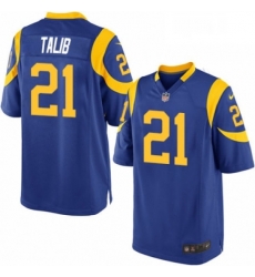 Los Angeles Rams 21 Aqib Talib Game Royal Blue Alternate NFL Jersey