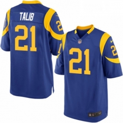 Los Angeles Rams 21 Aqib Talib Game Royal Blue Alternate NFL Jersey