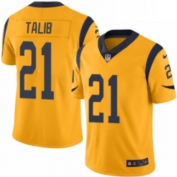 Los Angeles Rams 21 Aqib Talib Limited Gold Rush Vapor Untouchable NFL Jersey