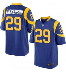 Los Angeles Rams 29 Eric Dickerson Game Royal Blue Alternate NFL Jersey