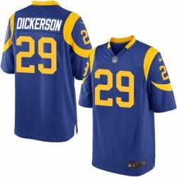 Los Angeles Rams 29 Eric Dickerson Game Royal Blue Alternate NFL Jersey