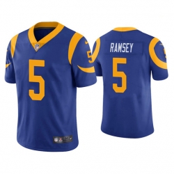 Los Angeles Rams 5 Jalen Ramsey Royal Limited Jersey