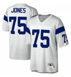 Los Angeles Rams 75 Deacon Jones Mitchell & Ness White Legacy Jersey