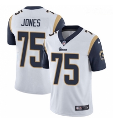 Los Angeles Rams 75 Deacon Jones White Vapor Untouchable Limited Player NFL Jersey