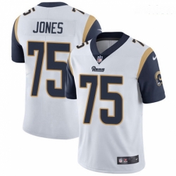 Los Angeles Rams 75 Deacon Jones White Vapor Untouchable Limited Player NFL Jersey