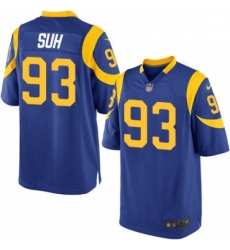 Los Angeles Rams 93 Ndamukong Suh Game Royal Blue Alternate NFL Jersey