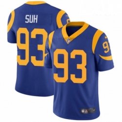 Los Angeles Rams 93 Ndamukong Suh Royal Blue Alternate Vapor Untouchable Limited Player NFL Jersey