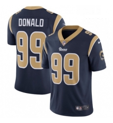 Los Angeles Rams 99 Aaron Donald Navy Blue Team Color Vapor Untouchable Limited Player NFL Jersey