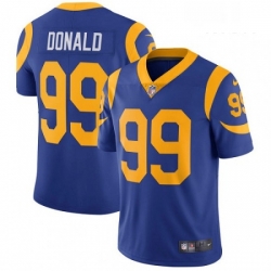 Los Angeles Rams 99 Aaron Donald Royal Blue Alternate Vapor Untouchable Limited Player NFL Jersey