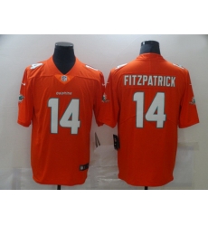 Miami Dolphins 14 Ryan Fitzpatrick Orange Vapor Untouchable Limited Jersey Miami Dolphins 14 Ryan Fitzpatrick Orange Vapor Untouchable Limited Jersey