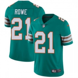 Miami Dolphins 21 Eric Rowe Aqua Green Alternate Stitched NFL Vapor Untouchable Limited Jersey