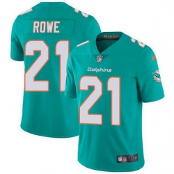 Miami Dolphins 21 Eric Rowe Aqua Green Team Color Stitched NFL Vapor Untouchable Limited Jersey