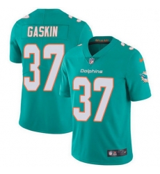 Miami Dolphins 37 Myles Gaskin Aqua Green Team Color Stitched NFL Vapor Untouchable Limited Jersey Miami Dolphins 37 Myles Gaskin Aqua Green Team Color Stitched NFL Vapor Untouchable Limited Jersey