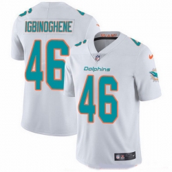 Miami Dolphins 46 Noah Igbinoghene White Stitched NFL Vapor Untouchable Limited Jersey