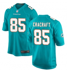 Miami Dolphins 85 River Cracraft Aqua Stitched Game Jersey Miami Dolphins 85 River Cracraft Aqua Stitched Game Jersey