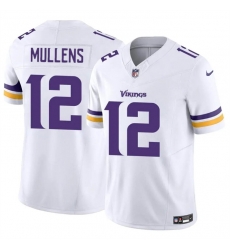 Minnesota Vikings 12 Nick Mullens White 2023 F U S E Vapor Untouchable Limited Stitched Jersey