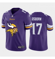 Minnesota Vikings 17 K J Osborn Purple Team Big Logo Vapor Untouchable Limited Jersey