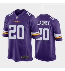Minnesota Vikings 20 Jeff Gladney Purple Game jersey