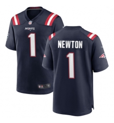 New England Patriots 1 Cam Newton Navy Vapor Rush Limited Player Jersey