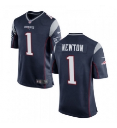 New England Patriots 1 Cam Newton Navy Vapor Untouchable Limited Player Jersey