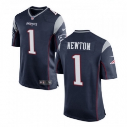 New England Patriots 1 Cam Newton Navy Vapor Untouchable Limited Player Jersey