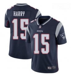 New England Patriots 15 N'Keal Harry Navy Blue Team Color Stitched Football Vapor Untouchable Limited Jersey