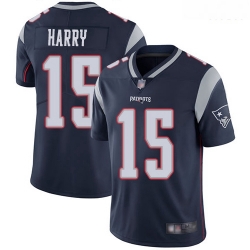 New England Patriots 15 N'Keal Harry Navy Blue Team Color Stitched Football Vapor Untouchable Limited Jersey