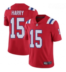 New England Patriots 15 N'Keal Harry Red Alternate Stitched Football Vapor Untouchable Limited Jersey