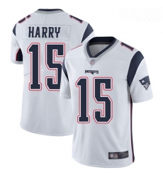 New England Patriots 15 N'Keal Harry White Stitched Football Vapor Untouchable Limited Jersey
