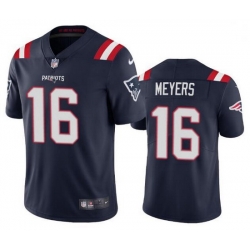 New England Patriots 16 Jakobi Myers Navy Vapor Untouchable Limited Jersey