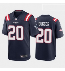 New England Patriots 20 Kyle Dugger Navy Game jersey