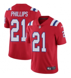 New England Patriots 21 Adrian Phillips Red Alternate Stitched NFL Vapor Untouchable Limited Jersey New England Patriots 21 Adrian Phillips Red Alternate Stitched NFL Vapor Untouchable Limited Jersey