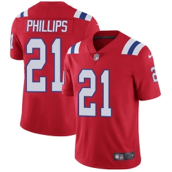 New England Patriots 21 Adrian Phillips Red Alternate Stitched NFL Vapor Untouchable Limited Jersey