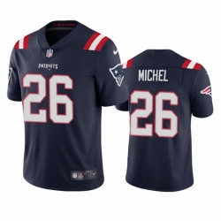 New England Patriots 26 Sony Michel Navy 2020 Vapor Limited Jersey