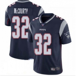 New England Patriots 32 Devin McCourty Blue Vapor Untouchable Limited Jersey