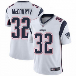 New England Patriots 32 Devin McCourty White Vapor Untouchable Limited Jersey