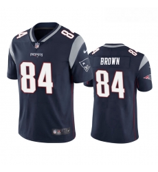 New England Patriots 84 Antonio Brown Navy Blue Vapor Limited Jersey