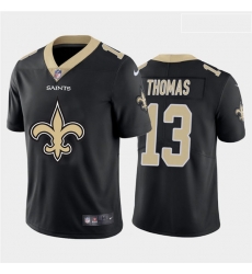 New Orleans Saints 13 Michael Thomas Black Team Big Logo Vapor Untouchable Limited Jersey New Orleans Saints 13 Michael Thomas Black Team Big Logo Vapor Untouchable Limited Jersey