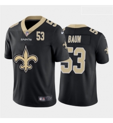 New Orleans Saints 53 Zack Baun Black Team Big Logo Number Vapor Untouchable Limited Jersey New Orleans Saints 53 Zack Baun Black Team Big Logo Number Vapor Untouchable Limited Jersey