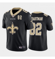 New Orleans Saints 82 Adam Trautman Black Team Big Logo Number Vapor Untouchable Limited Jersey New Orleans Saints 82 Adam Trautman Black Team Big Logo Number Vapor Untouchable Limited Jersey