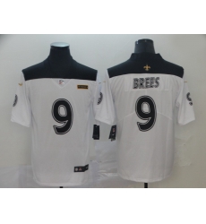 New Orleans Saints 9 Drew Brees White City Edition Vapor Untouchable Limited Jersey